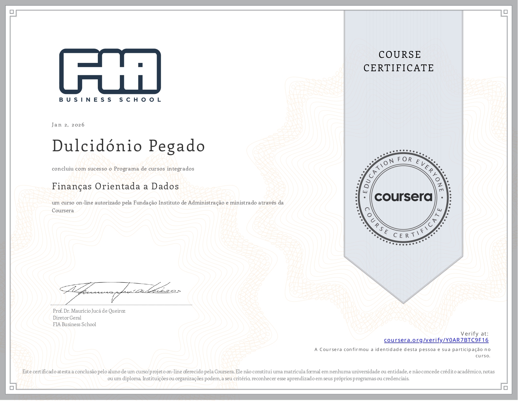 Finanças Orientada a Dados